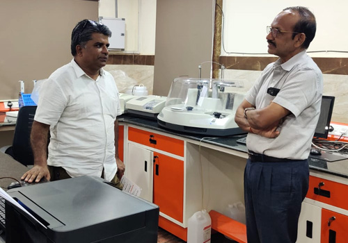 Dr. Krishnan VIT Visit - VS Coagulation Labs